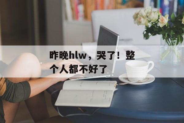 昨晚hlw，哭了！整个人都不好了